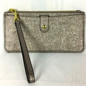 Gunmetal Evening Purse Wristlet